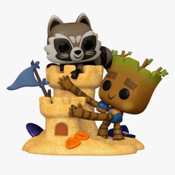 Funko Pop! Moment - Baby Rocket & Groot #1089 - Box Lunch Exclusive - Picture 2 of 7